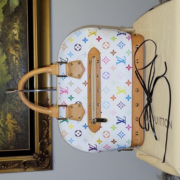 Louis Vuitton Handbags - LV Authentic Alma white Multicolor